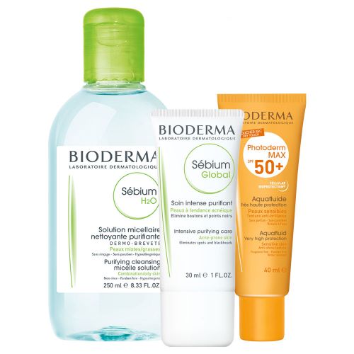 Bioderma Rutina Completa Para Pieles Grasas Acneicas